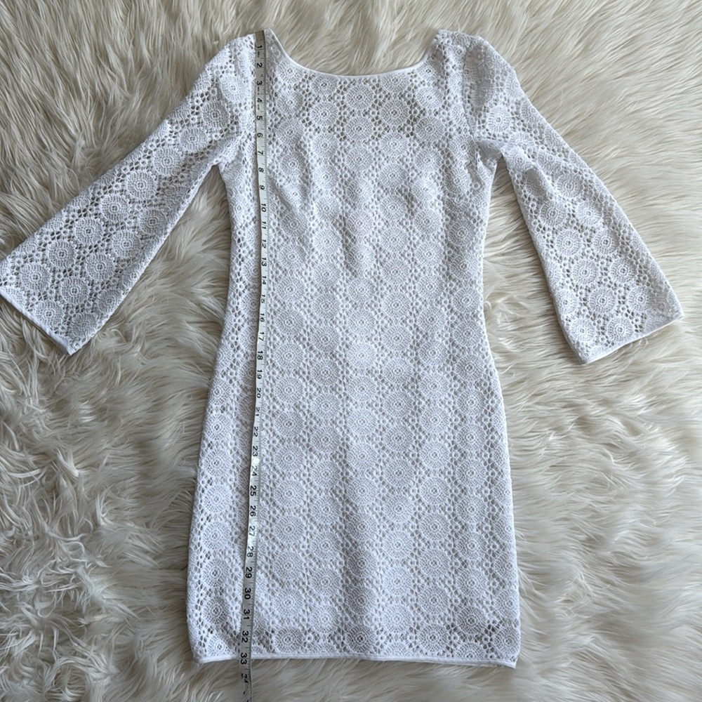 Lilli Pulitzer "Topanga" Lace White Tunic/Dress Size XS - Picture 11 of 14